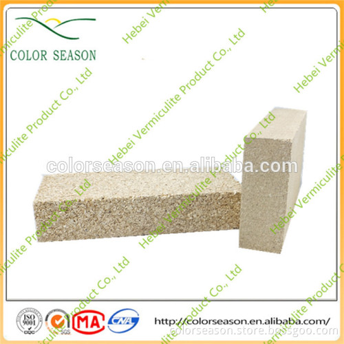 Silver vermiculite pressing fireproof insulation boards